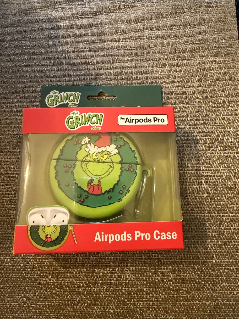 Christmas Grinch Air Pod Pro Case‎ New in Box